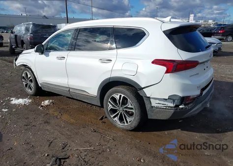 2020 Hyundai Santa Fe Limited 2.0T z USA, uszkodzony, nr VIN 5NMS5CAA5LH295264